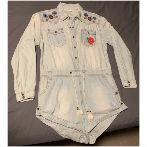 Spell Route 66 Jumpsuit Chambray - Picture 5 of 16